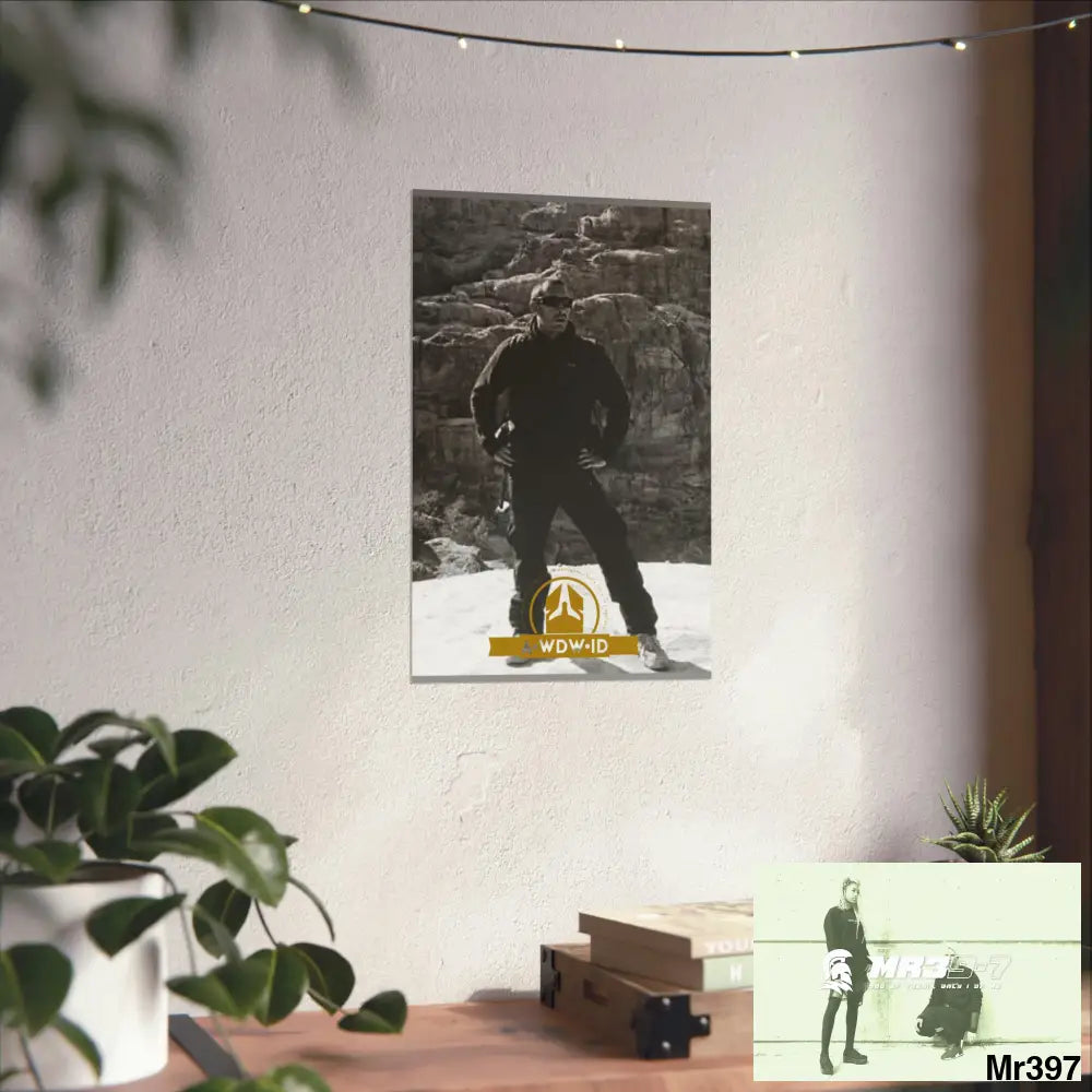 (Jordan) A Who Dares Wins ID RSF Matte Vertical Posters Poster