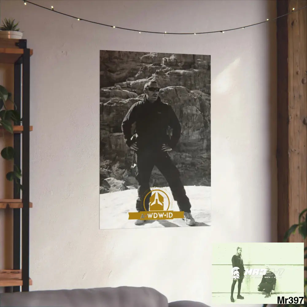 (Jordan) A Who Dares Wins ID RSF Matte Vertical Posters Poster