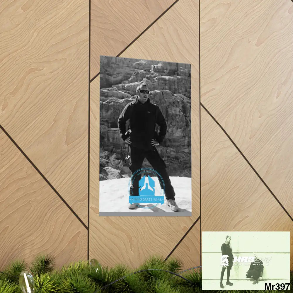 (Jordan) A Who Dares Wins Matte Vertical Posters Poster