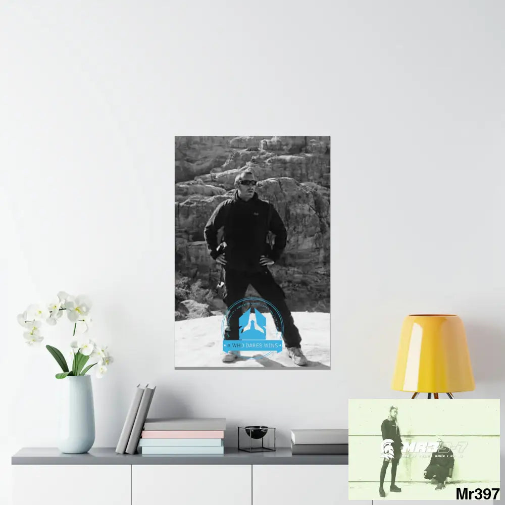 (Jordan) A Who Dares Wins Matte Vertical Posters Poster