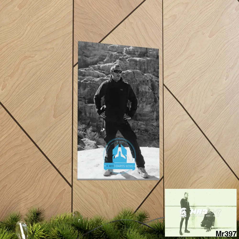 (Jordan) A Who Dares Wins Matte Vertical Posters Poster