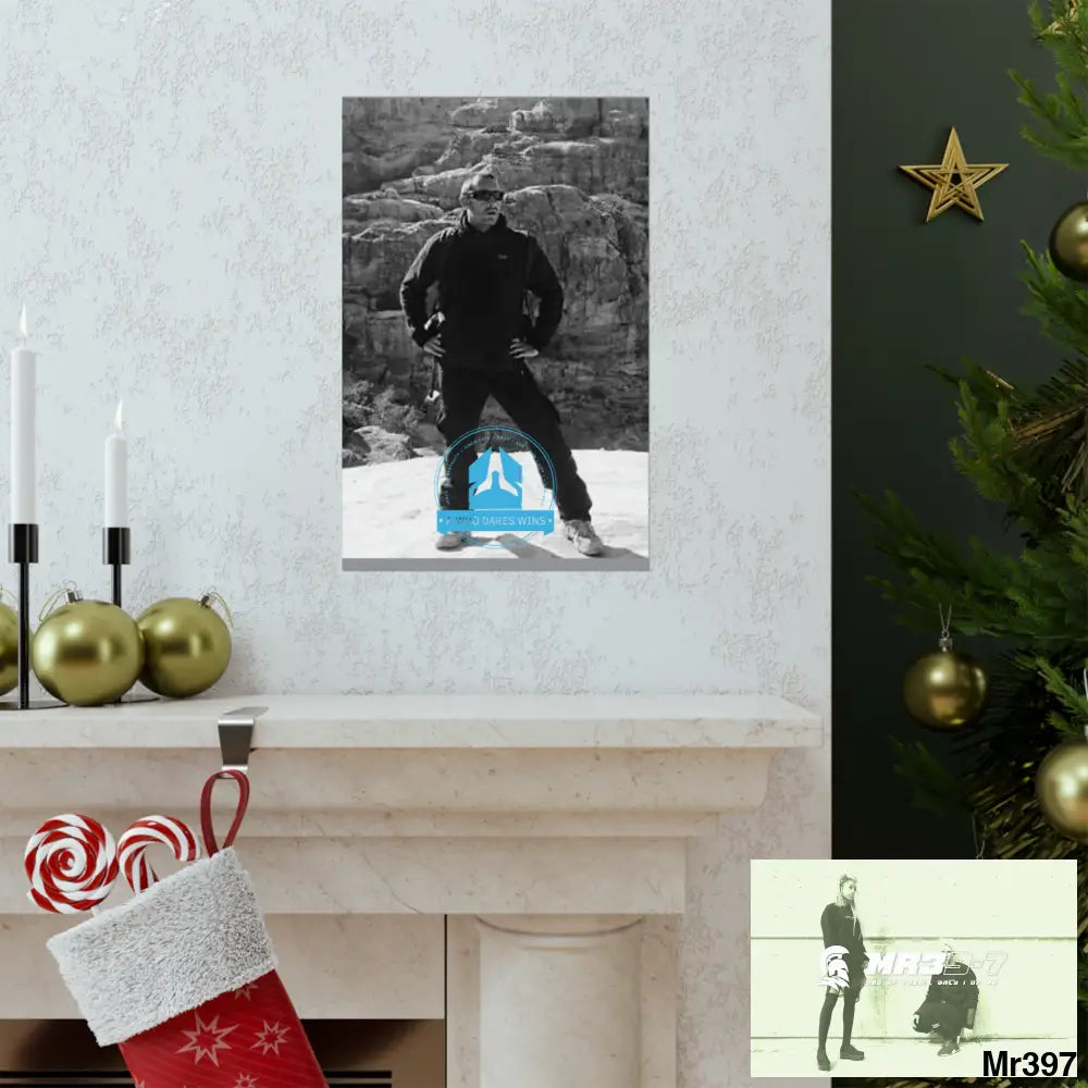 (Jordan) A Who Dares Wins Matte Vertical Posters Poster