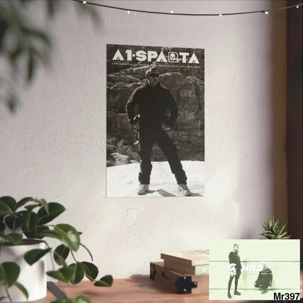 (Jordan) A1- Sparta Matte Vertical Posters Poster