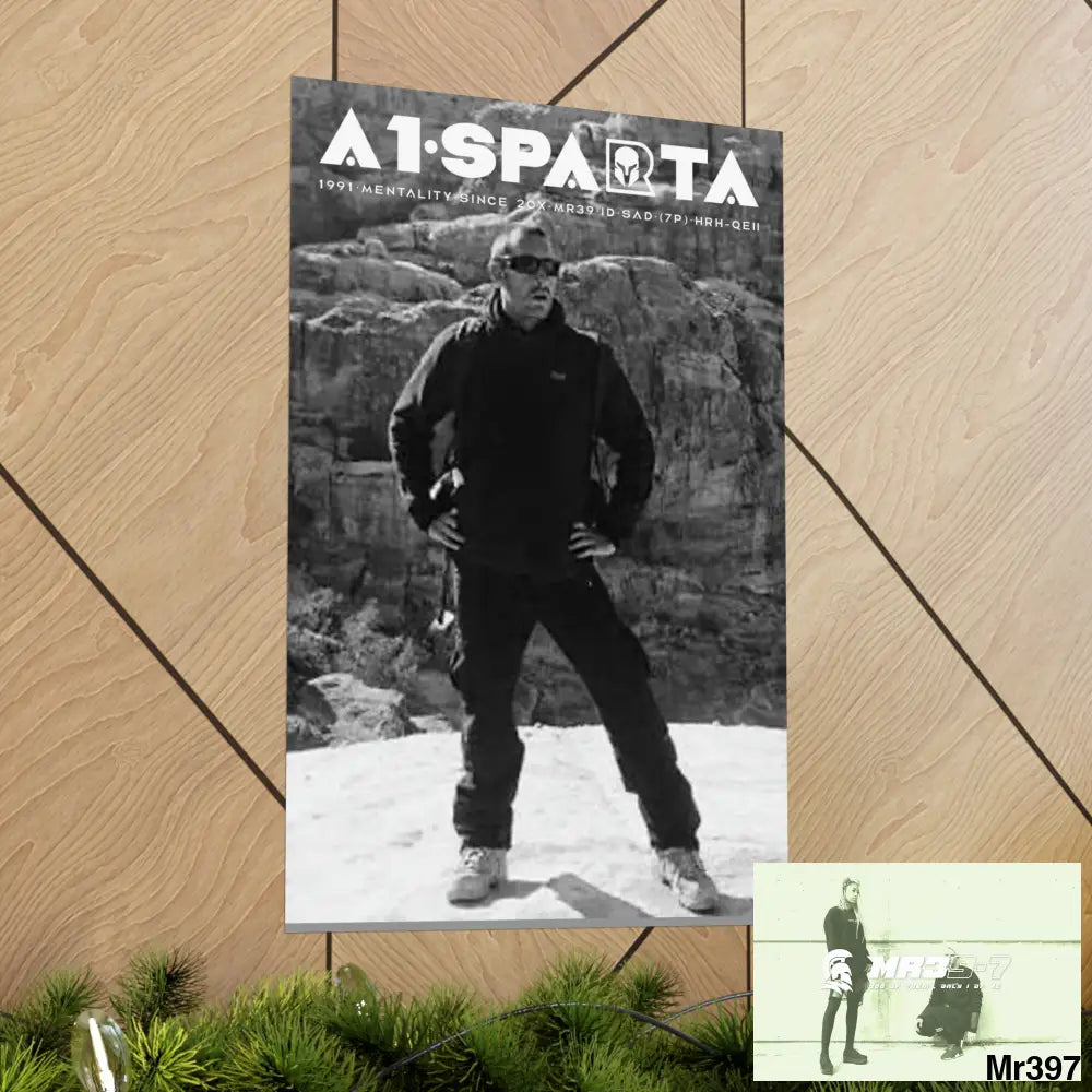 (Jordan) A1- Sparta Matte Vertical Posters Poster