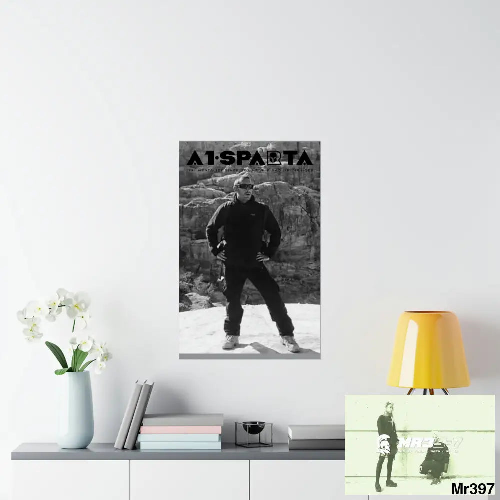 (Jordan) A1- Sparta Matte Vertical Posters Poster