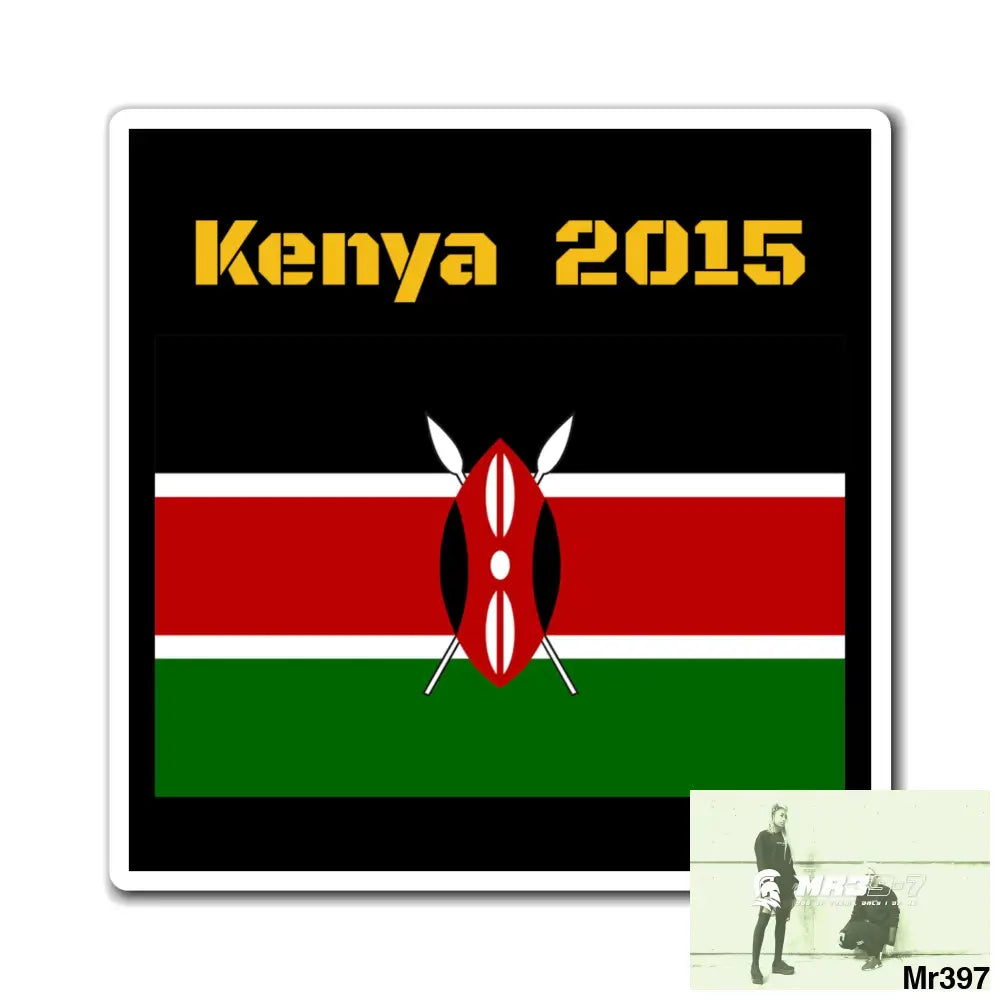 Kenya 2015 4’’ × 4’’ Paper products