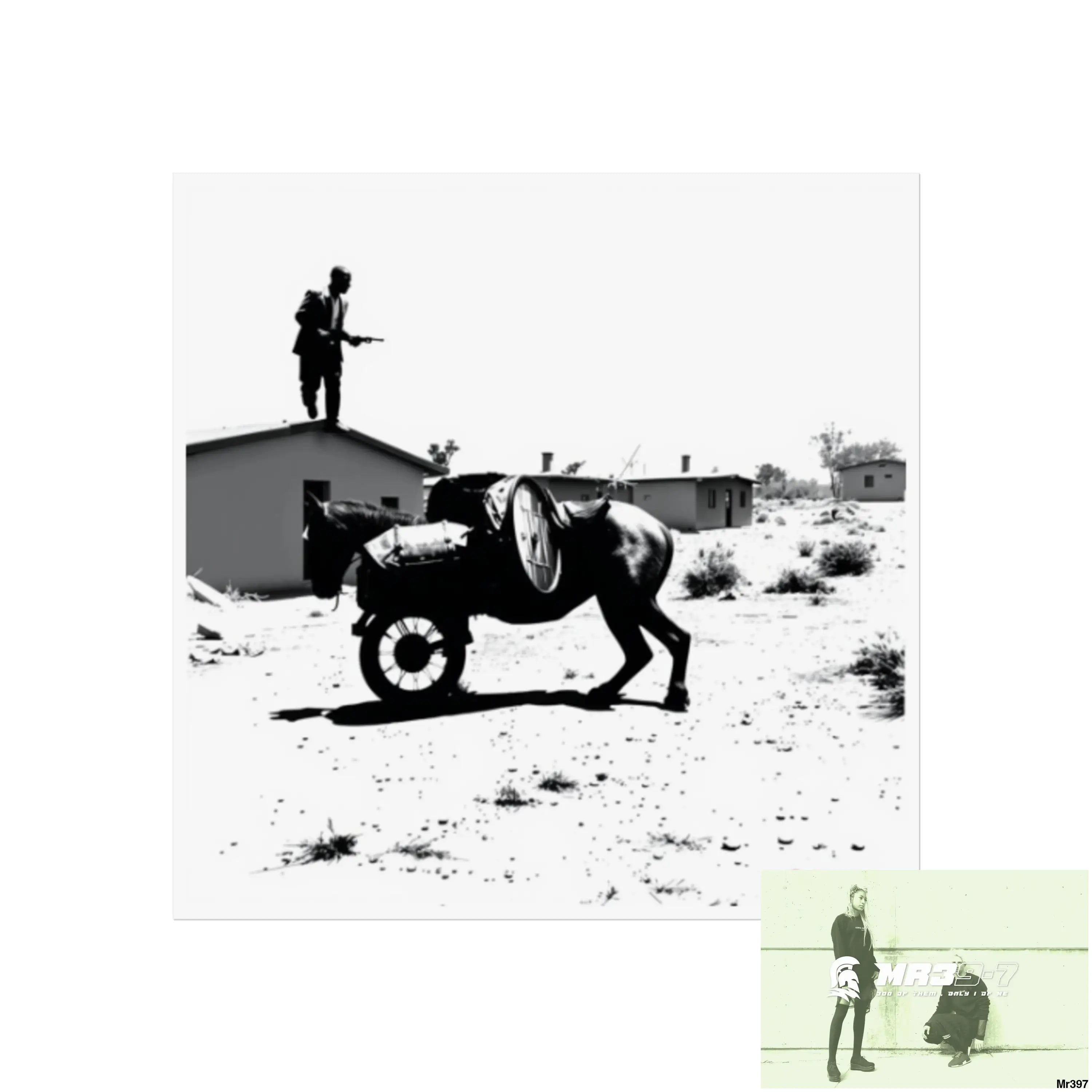 Kenya 2015 Banksy style Fine Art Posters 30″ x 30″ / Matte Poster