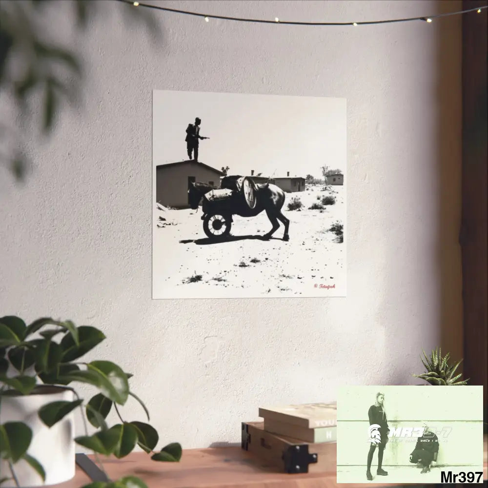 Kenya 2015 Banksy style Fine Art Posters Poster