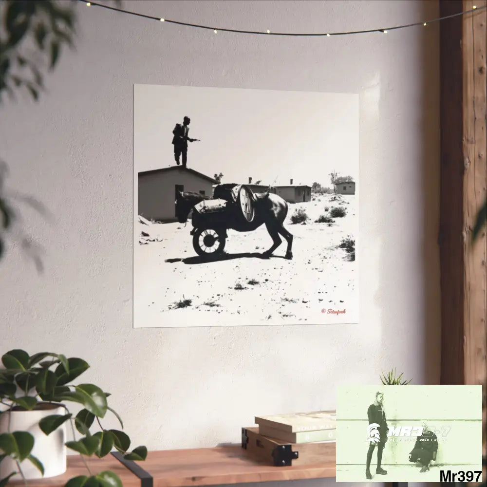 Kenya 2015 Banksy style Fine Art Posters Poster