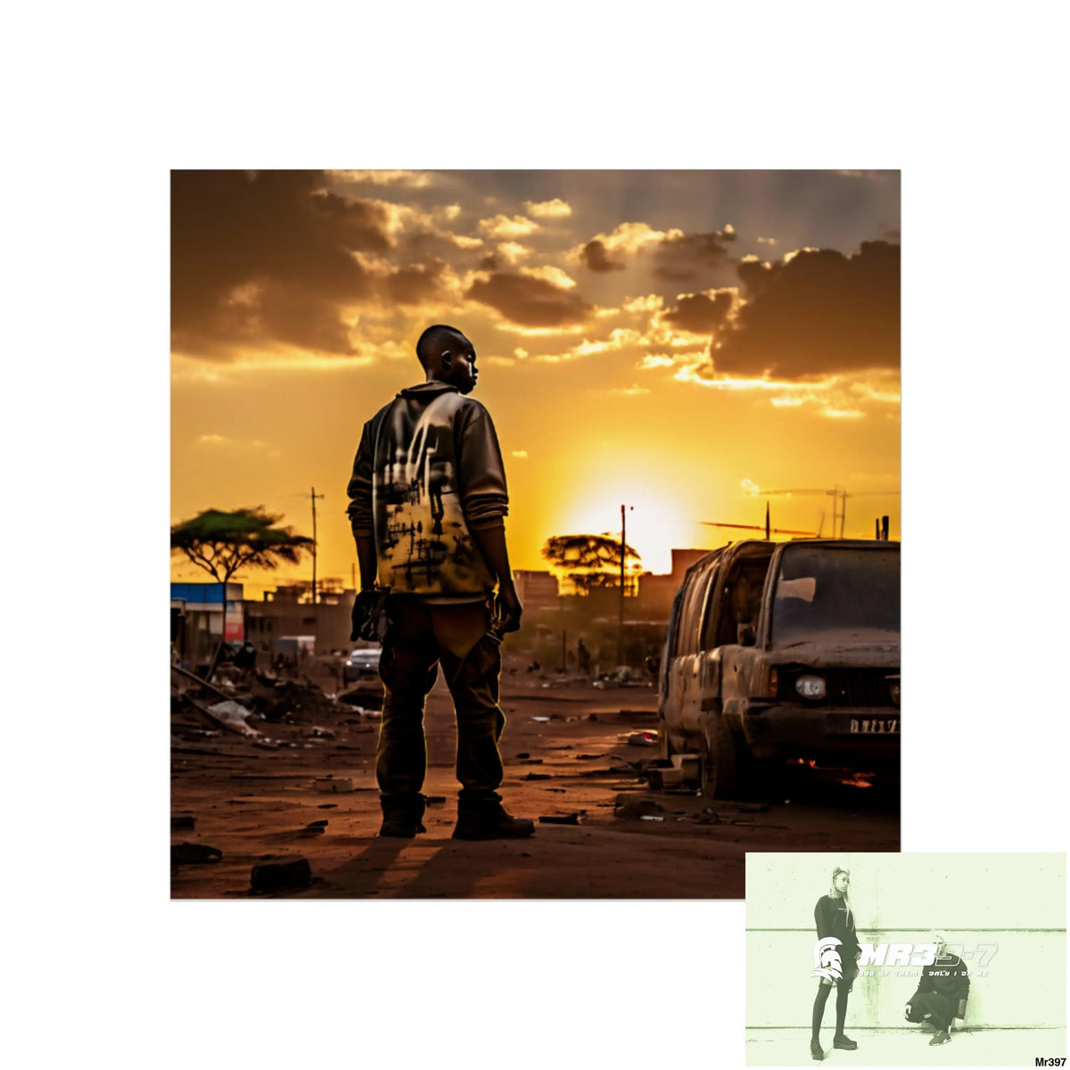 Kenya 2015 no 10 Banksy inspired Fine Art Posters 30″ x 30″ / Matte Poster