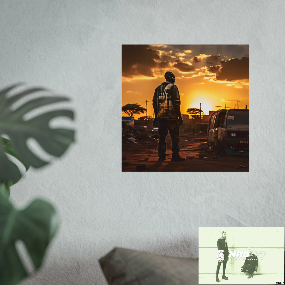Kenya 2015 no 10 Banksy inspired Fine Art Posters Poster