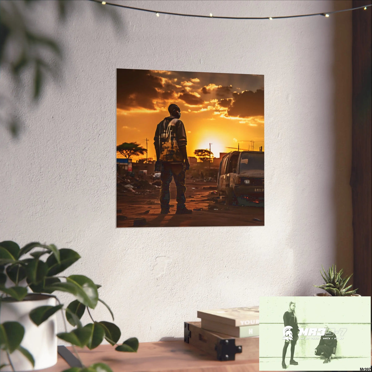Kenya 2015 no 10 Banksy inspired Fine Art Posters Poster