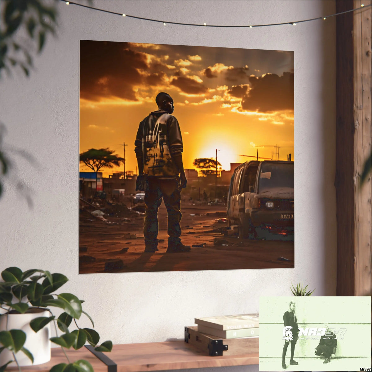 Kenya 2015 no 10 Banksy inspired Fine Art Posters Poster