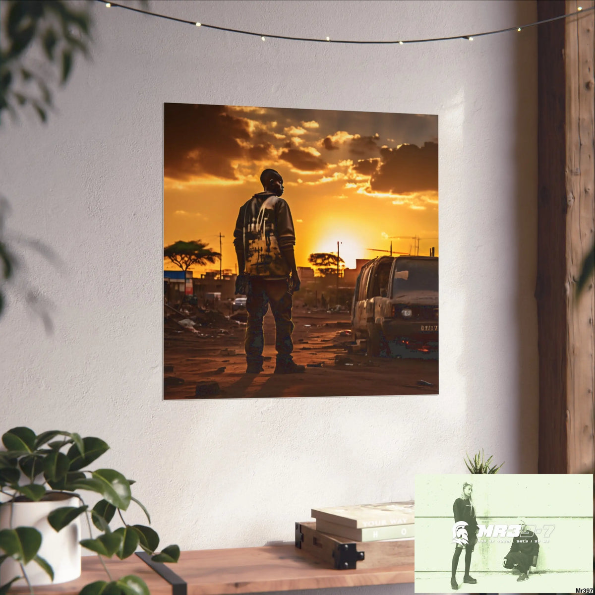 Kenya 2015 no 10 Banksy inspired Fine Art Posters Poster