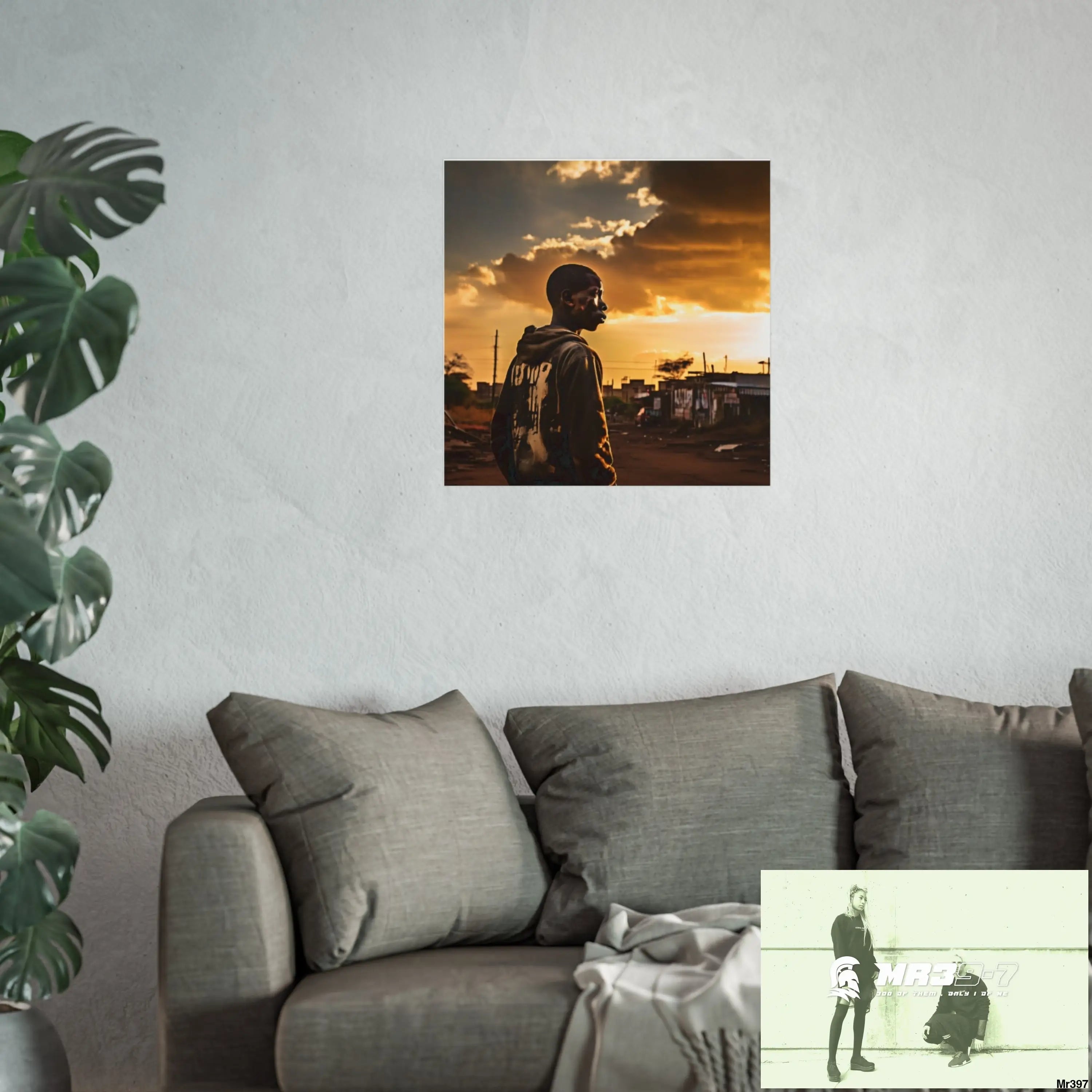 Kenya 2015 no 12 Banksy inspired Fine Art Posters Poster