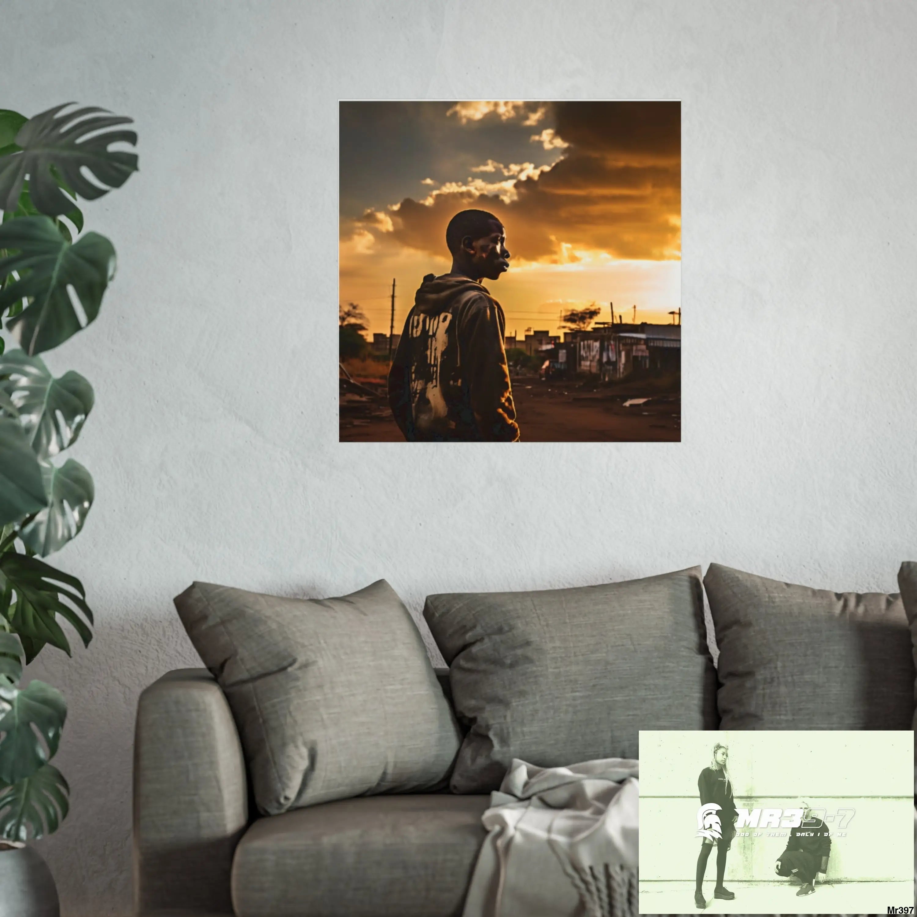 Kenya 2015 no 12 Banksy inspired Fine Art Posters Poster