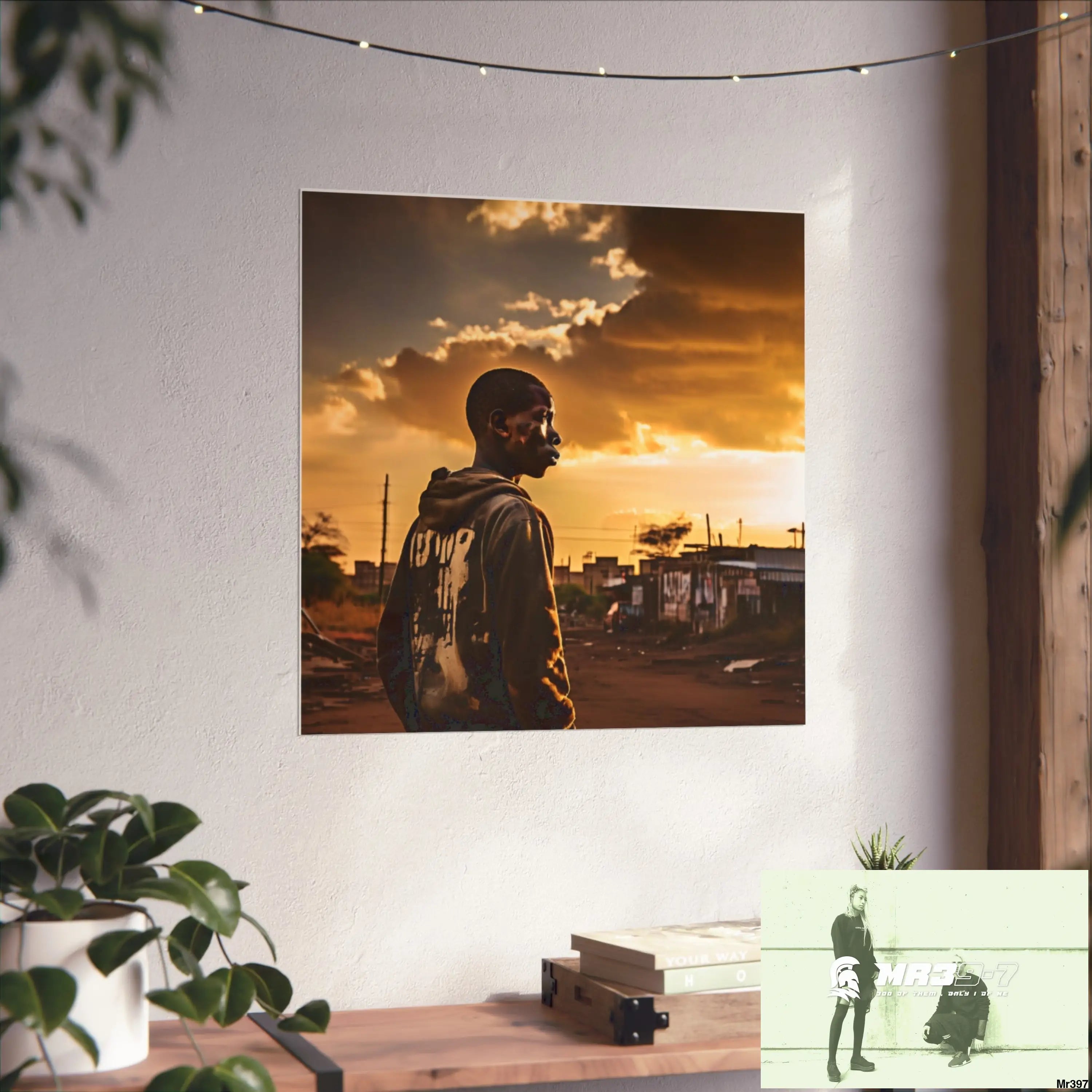 Kenya 2015 no 12 Banksy inspired Fine Art Posters Poster