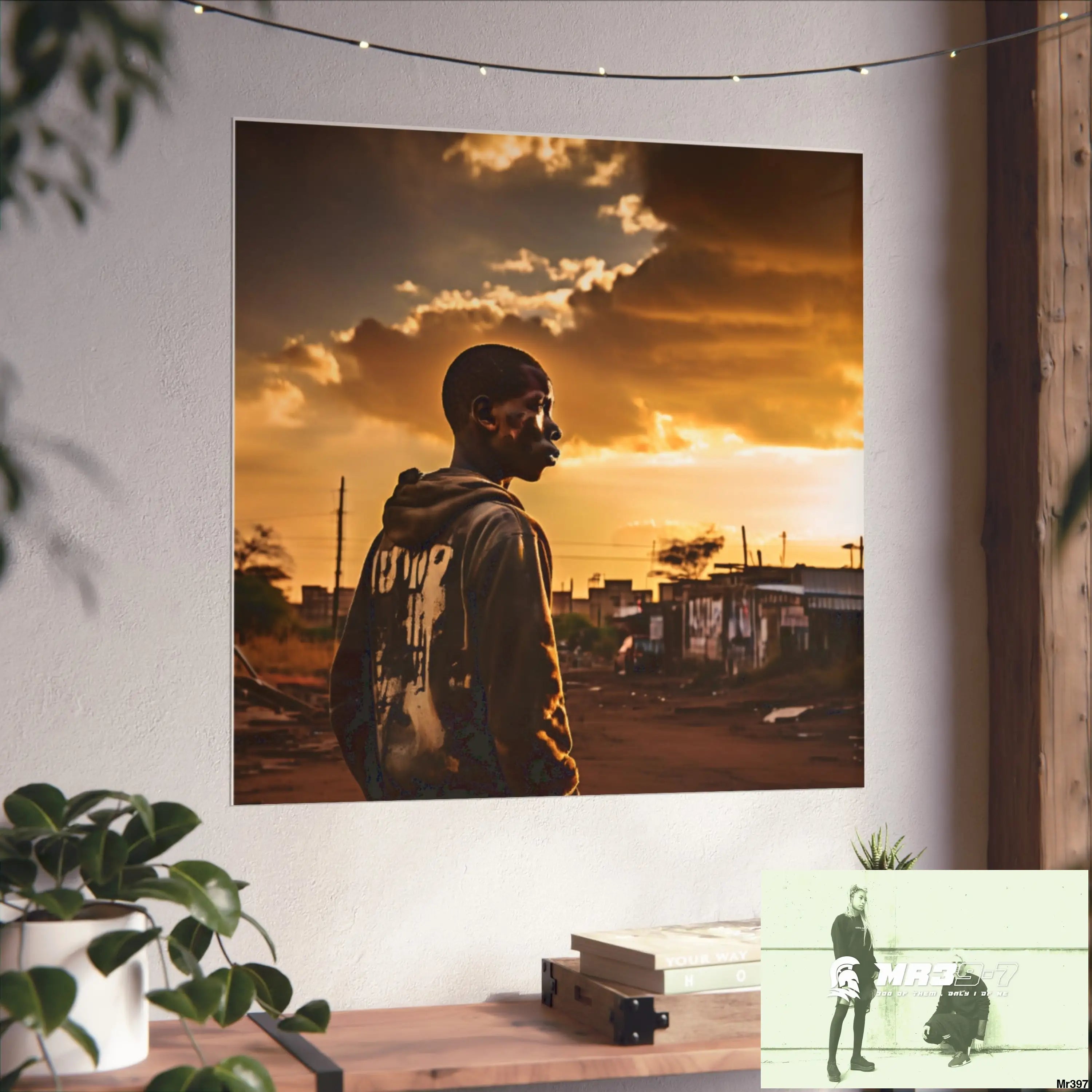 Kenya 2015 no 12 Banksy inspired Fine Art Posters Poster