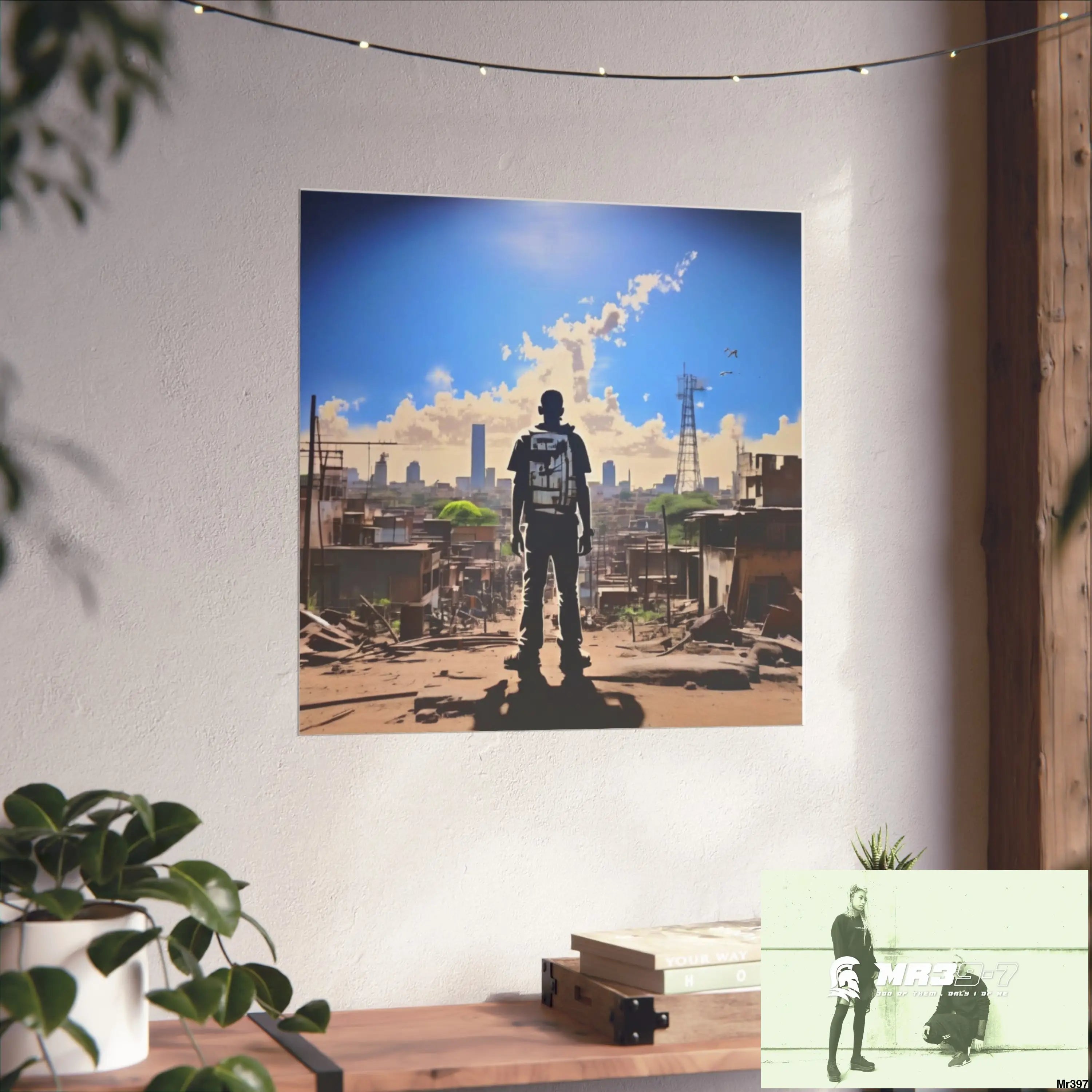 Kenya 2015 no 13 Banksy inspired Fine Art Posters Poster