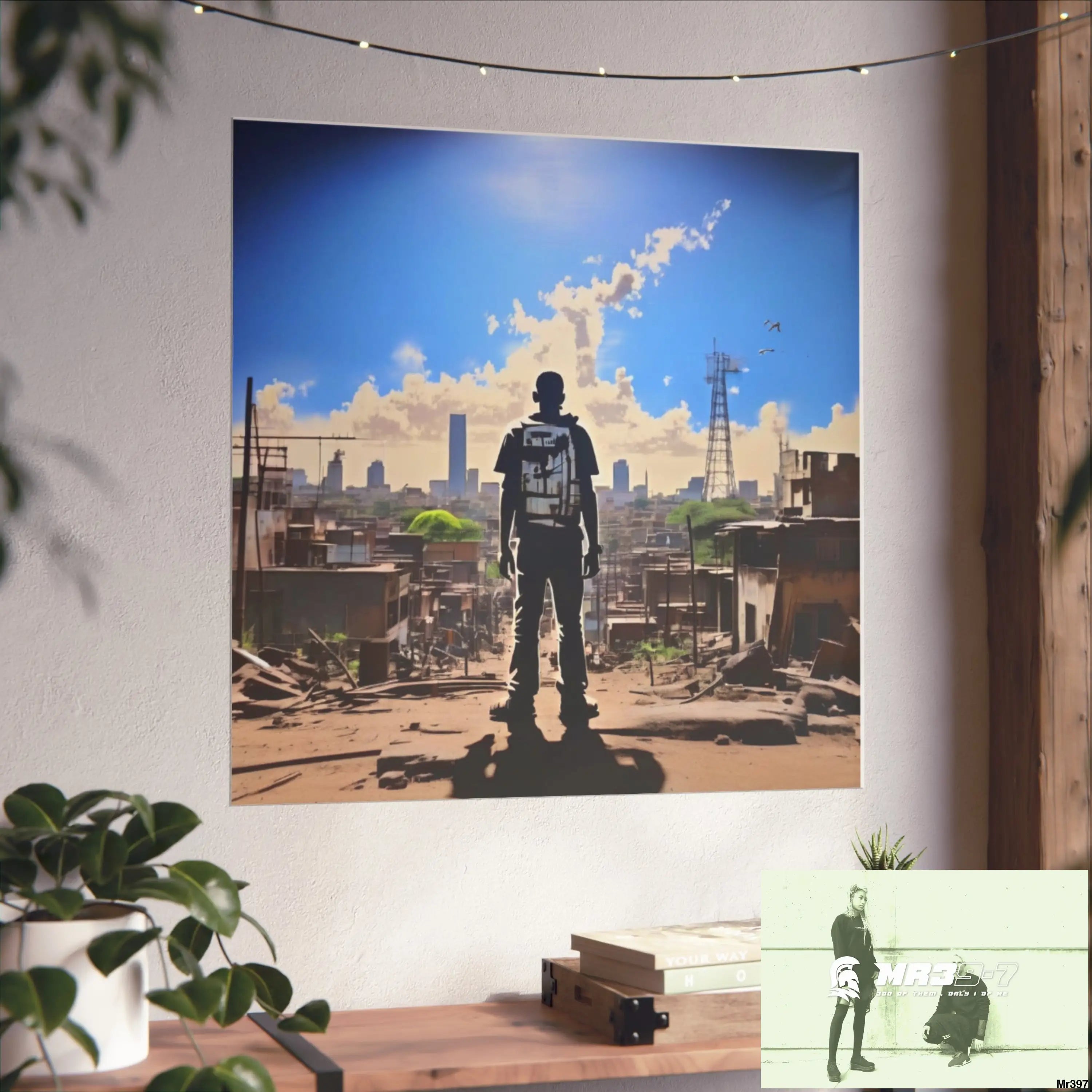 Kenya 2015 no 13 Banksy inspired Fine Art Posters Poster
