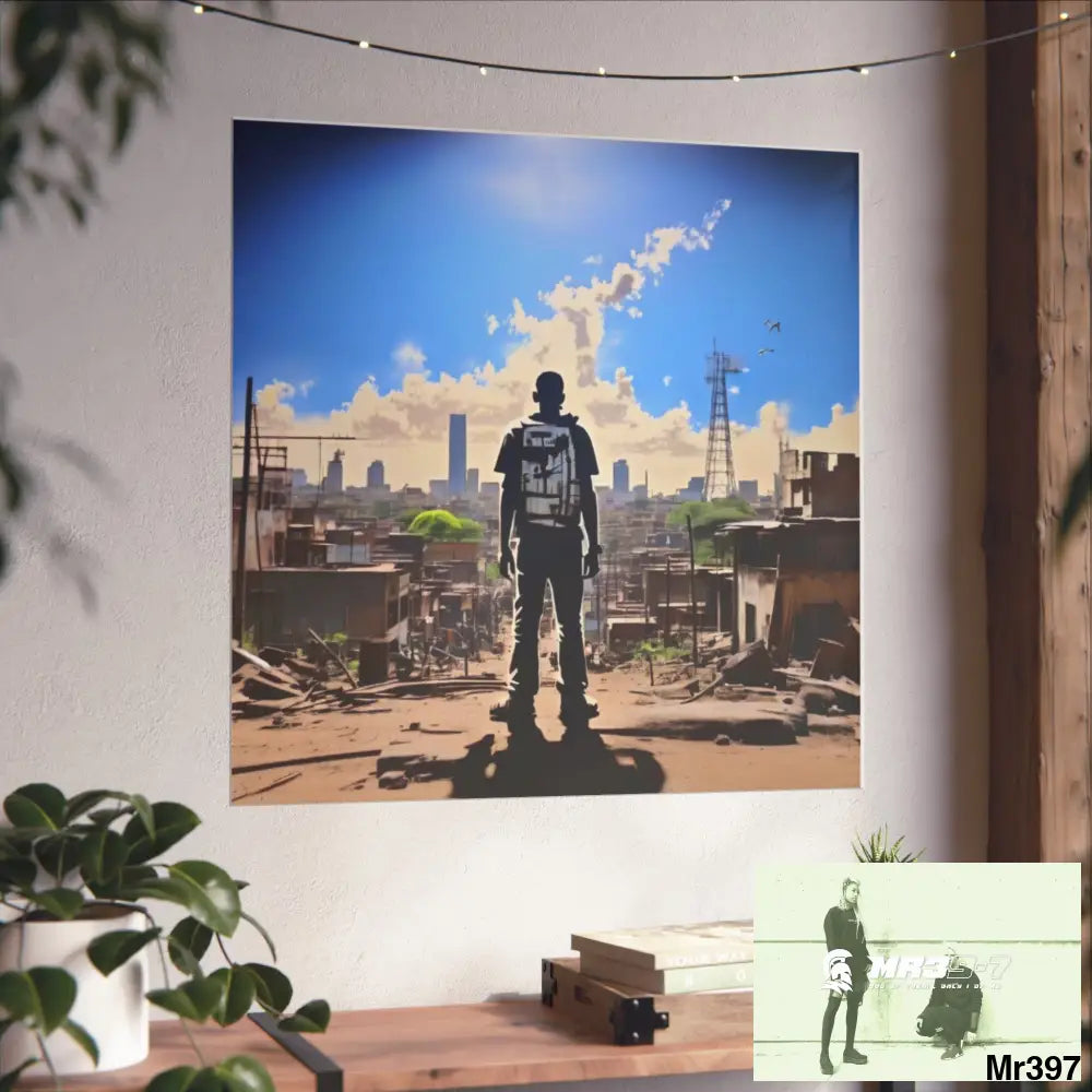 Kenya 2015 no 13 Banksy inspired Fine Art Posters Poster