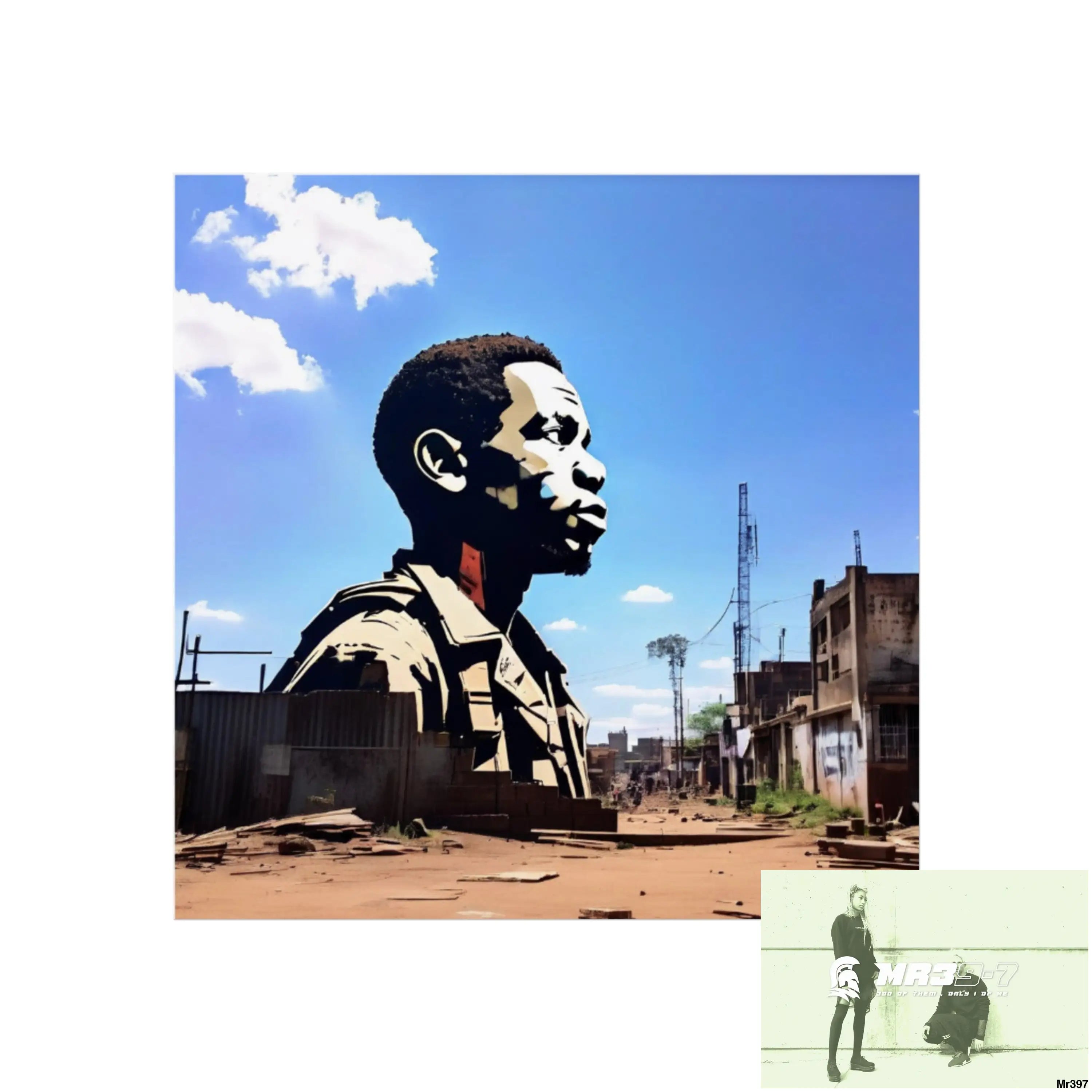 Kenya 2015 no 14 Banksy inspired Fine Art Posters 24″ x 24″ / Matte Poster