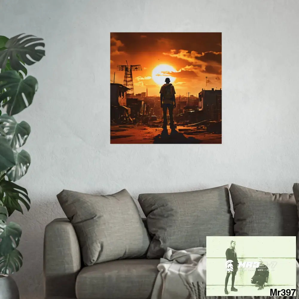 Kenya 2015 no 15 Banksy inspired Fine Art Posters Poster