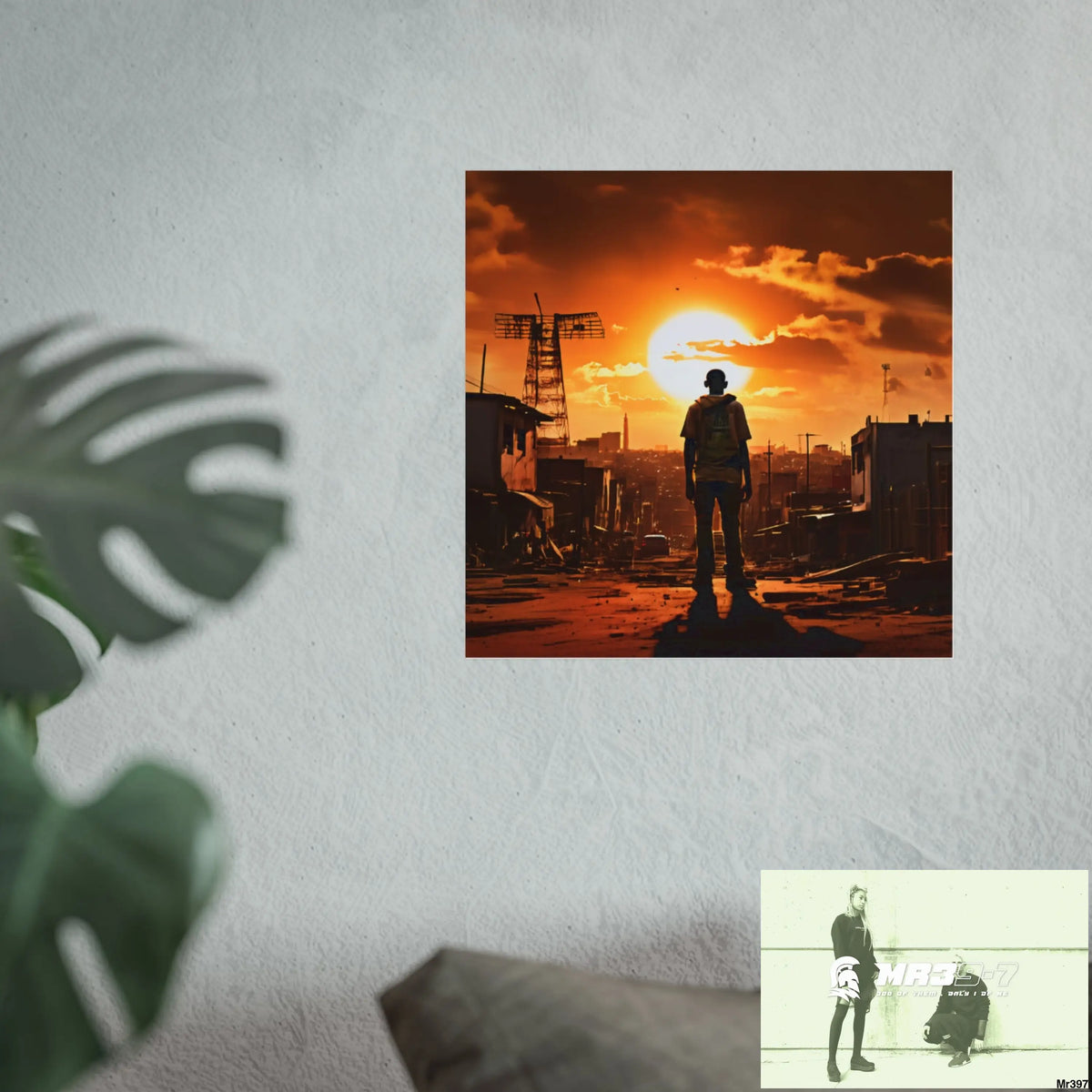 Kenya 2015 no 15 Banksy inspired Fine Art Posters Poster