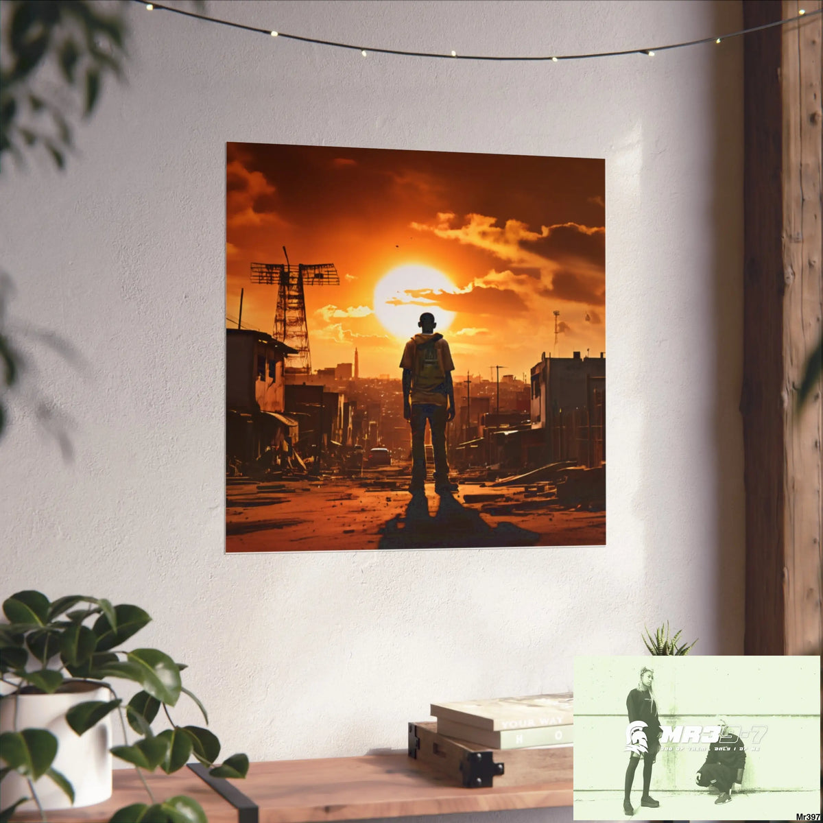 Kenya 2015 no 15 Banksy inspired Fine Art Posters Poster