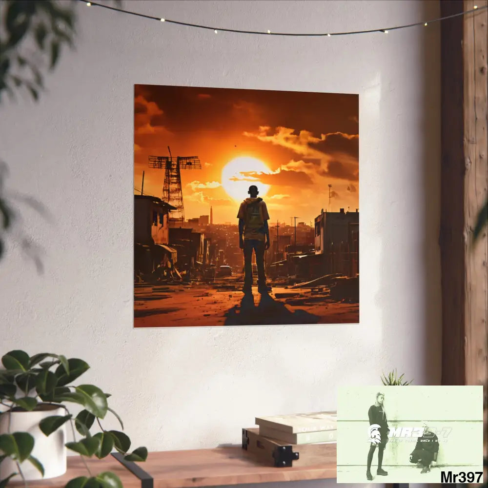 Kenya 2015 no 15 Banksy inspired Fine Art Posters Poster