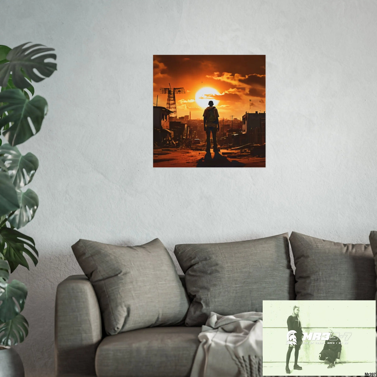Kenya 2015 no 15 Banksy inspired Fine Art Posters Poster
