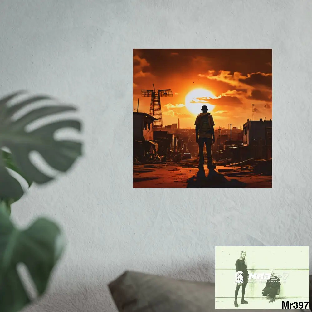 Kenya 2015 no 15 Banksy inspired Fine Art Posters Poster