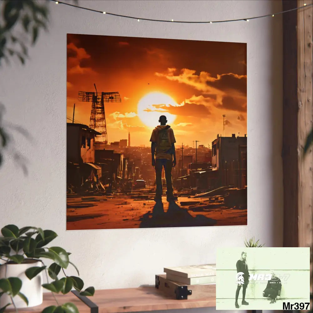 Kenya 2015 no 15 Banksy inspired Fine Art Posters Poster