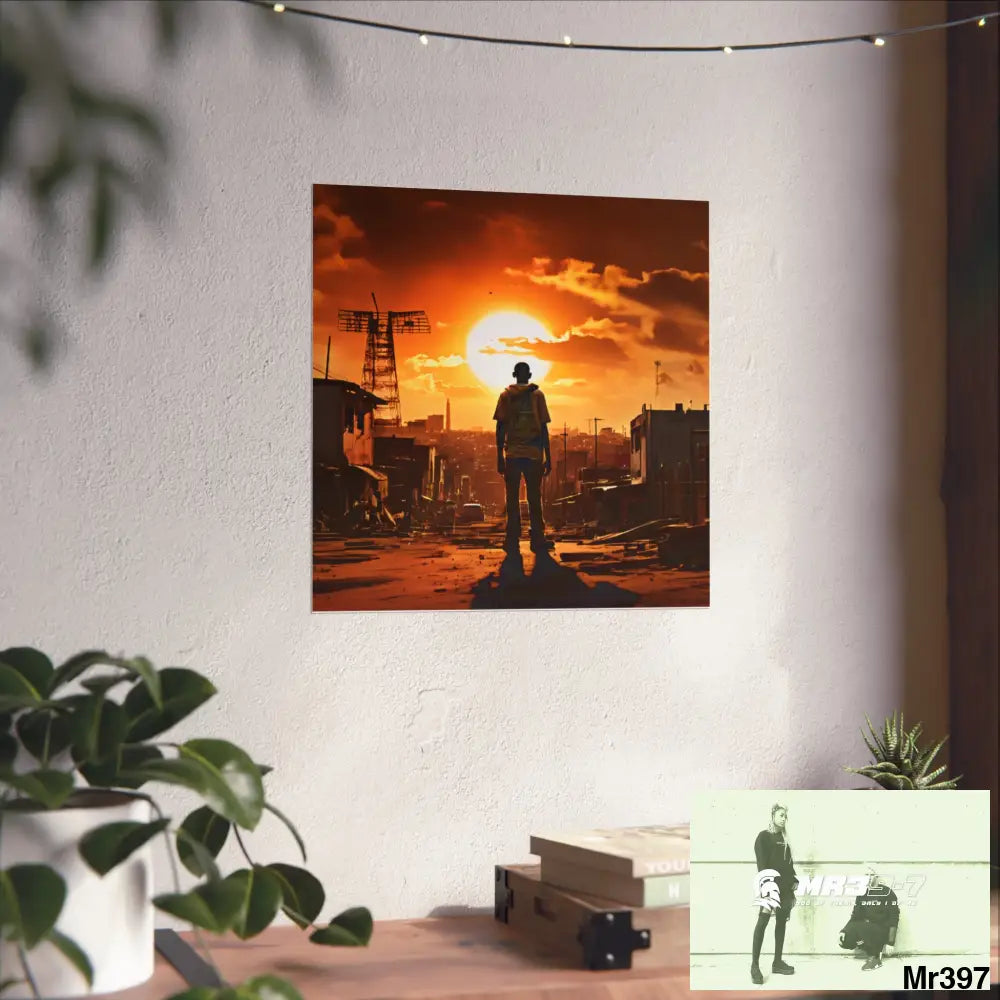 Kenya 2015 no 15 Banksy inspired Fine Art Posters Poster