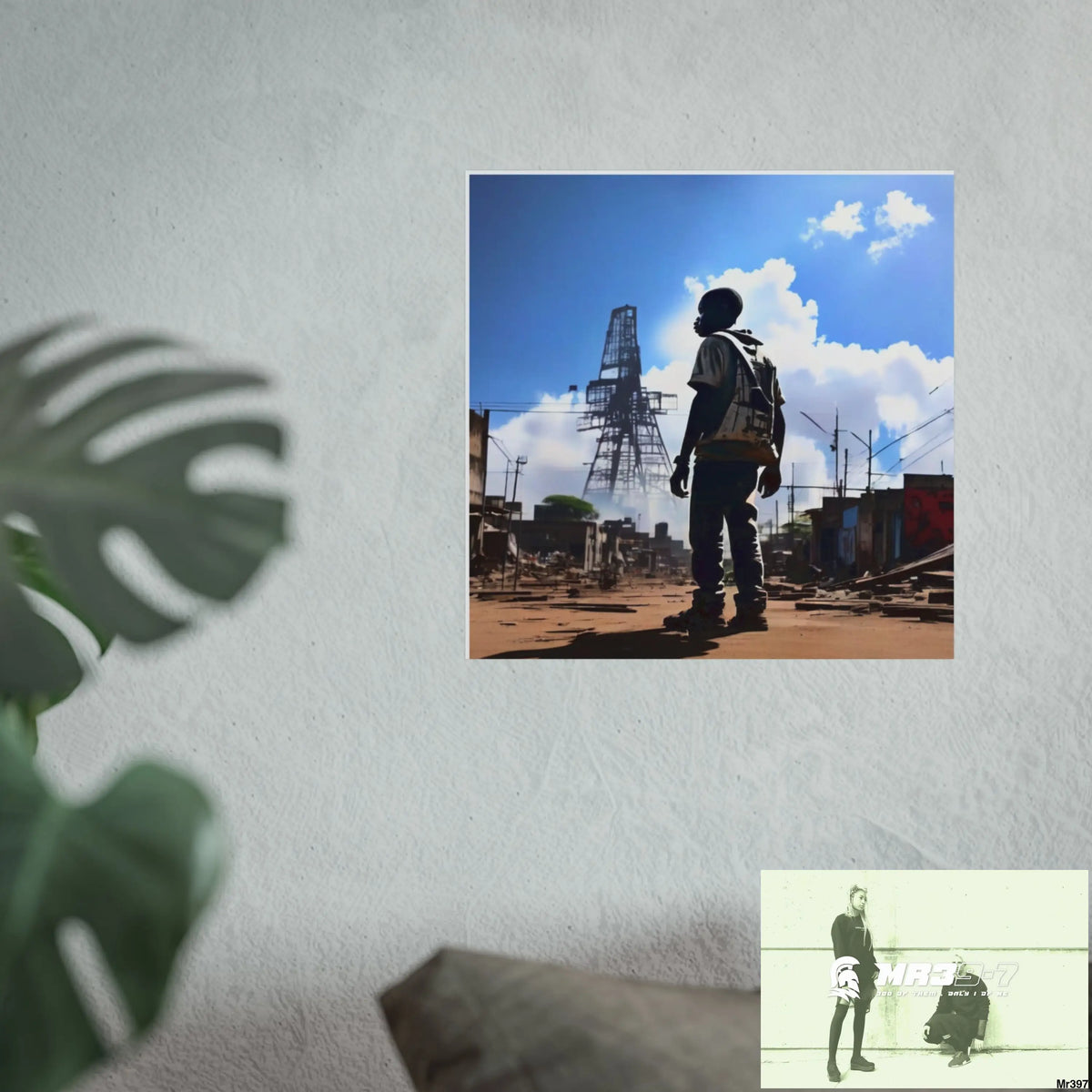 Kenya 2015 no 16 Banksy inspired Fine Art Posters Poster