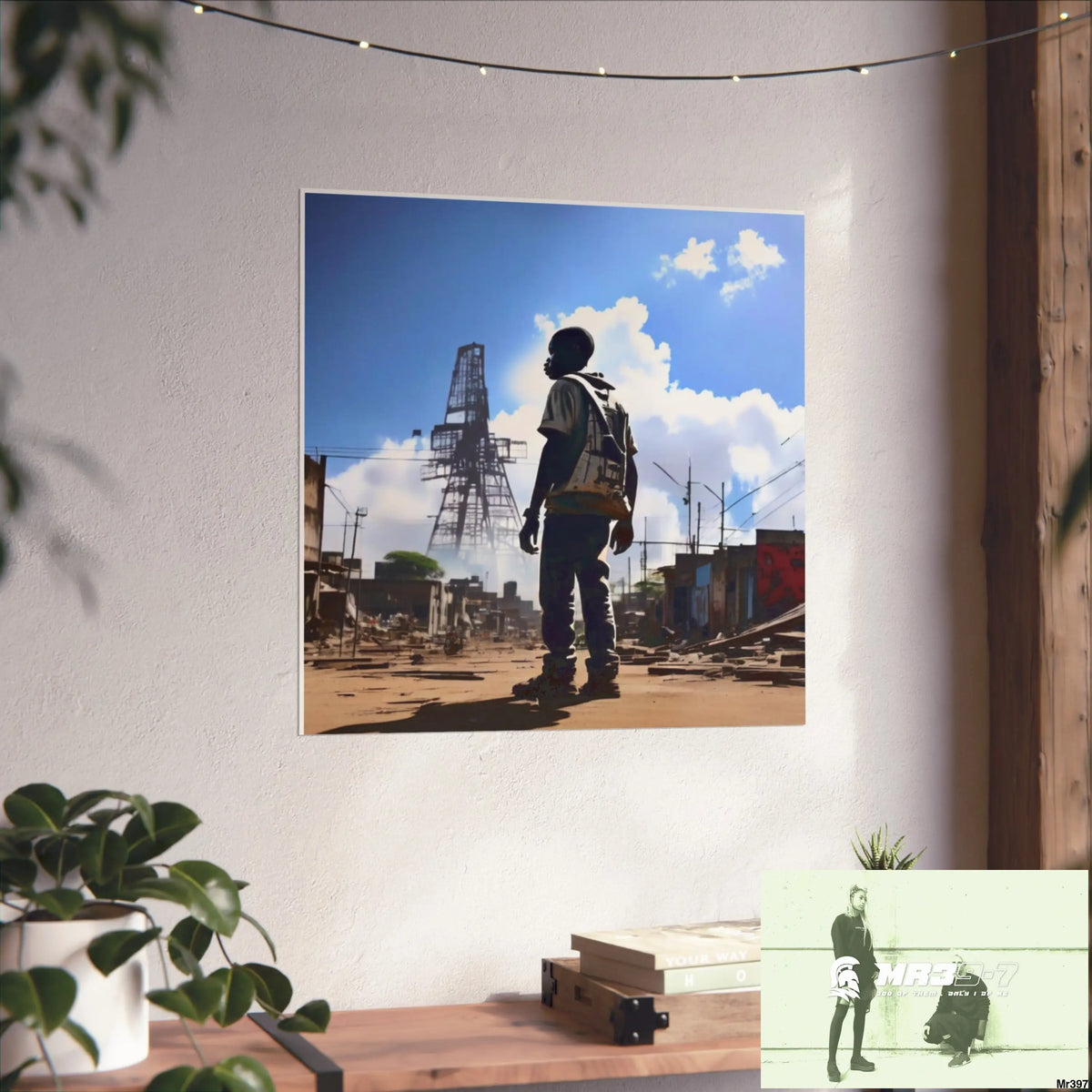 Kenya 2015 no 16 Banksy inspired Fine Art Posters Poster