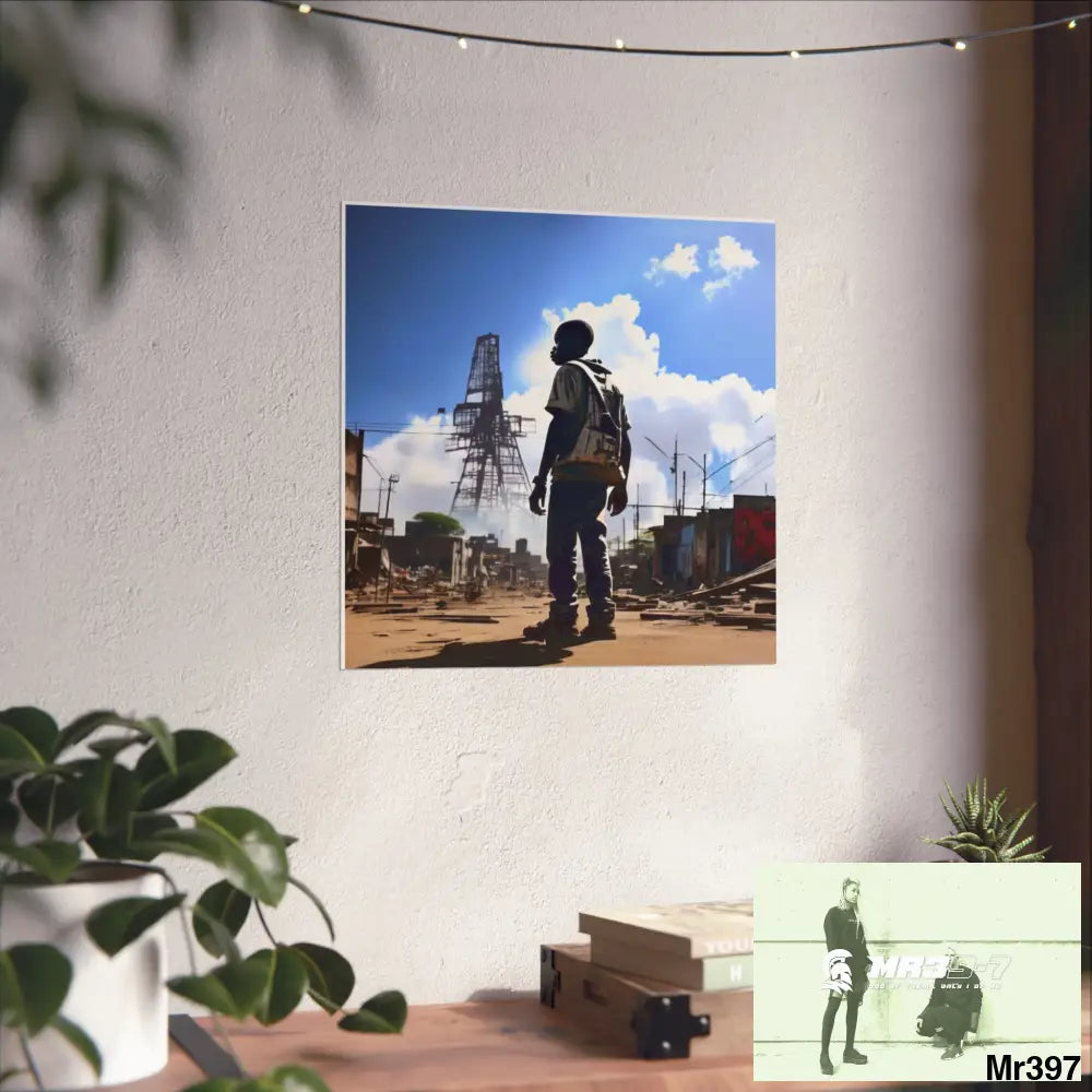 Kenya 2015 no 16 Banksy inspired Fine Art Posters Poster