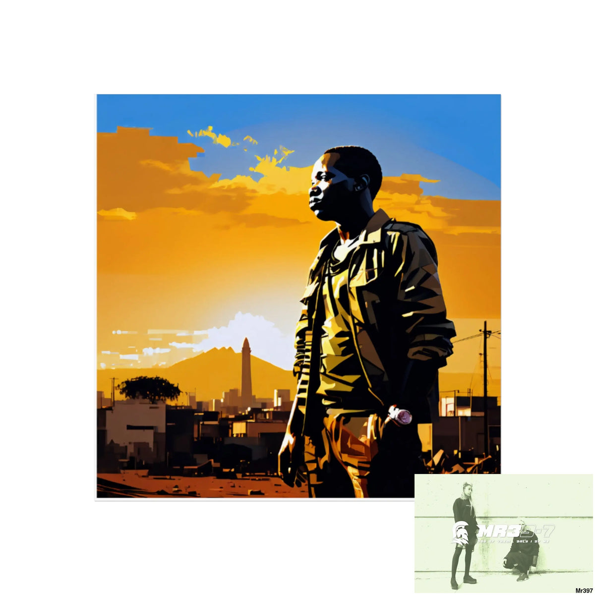 Kenya 2015 no 17 Banksy inspired Fine Art Posters 30″ x 30″ / Matte Poster