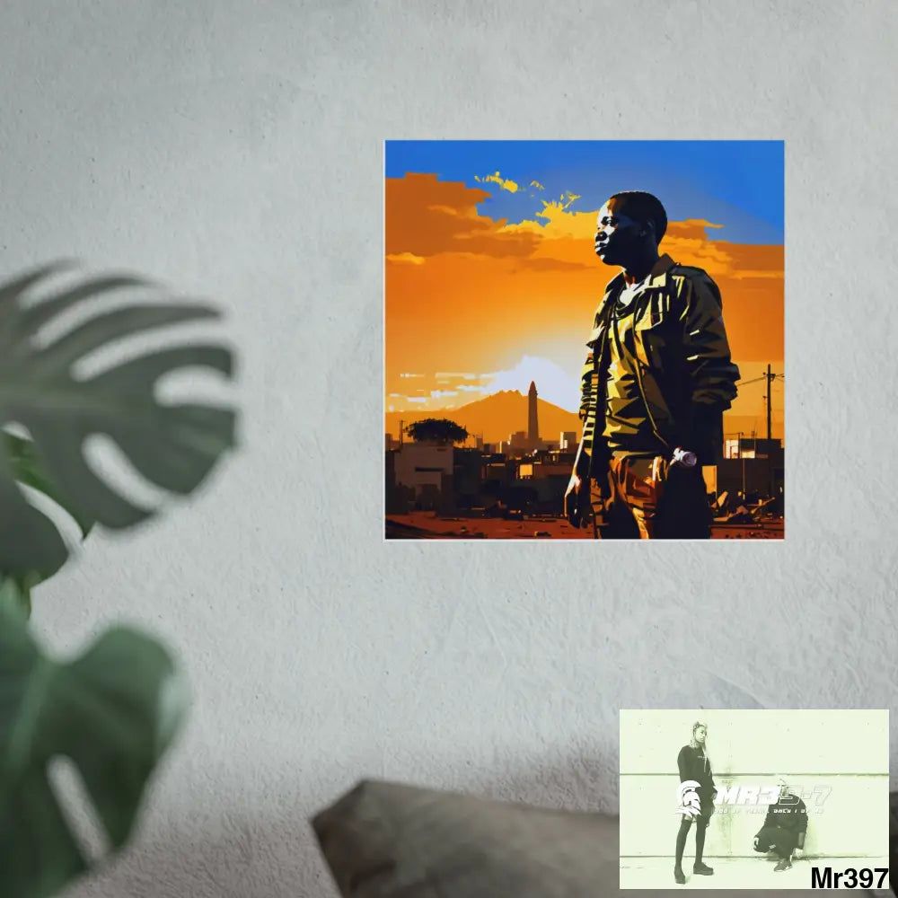 Kenya 2015 no 17 Banksy inspired Fine Art Posters Poster