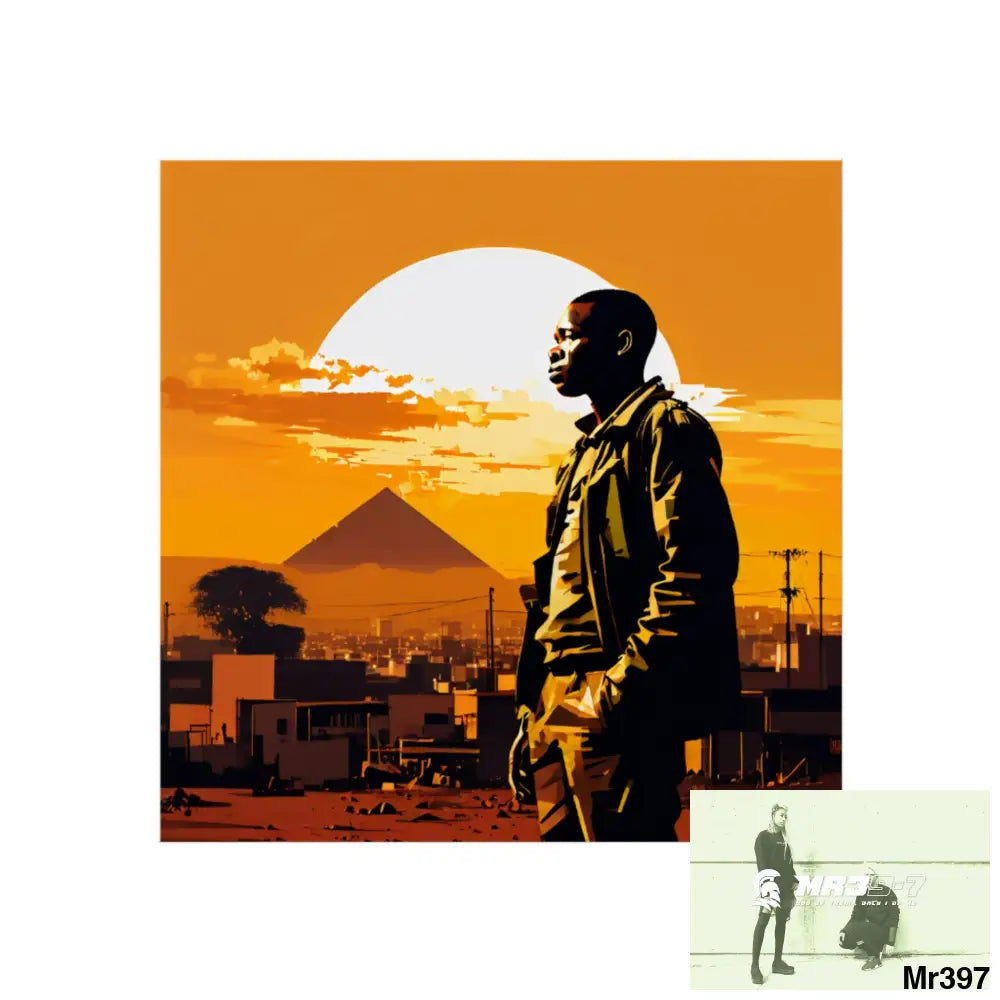 Kenya 2015 no 18 Banksy inspired Fine Art Posters 16″ x 16″ / Matte Poster