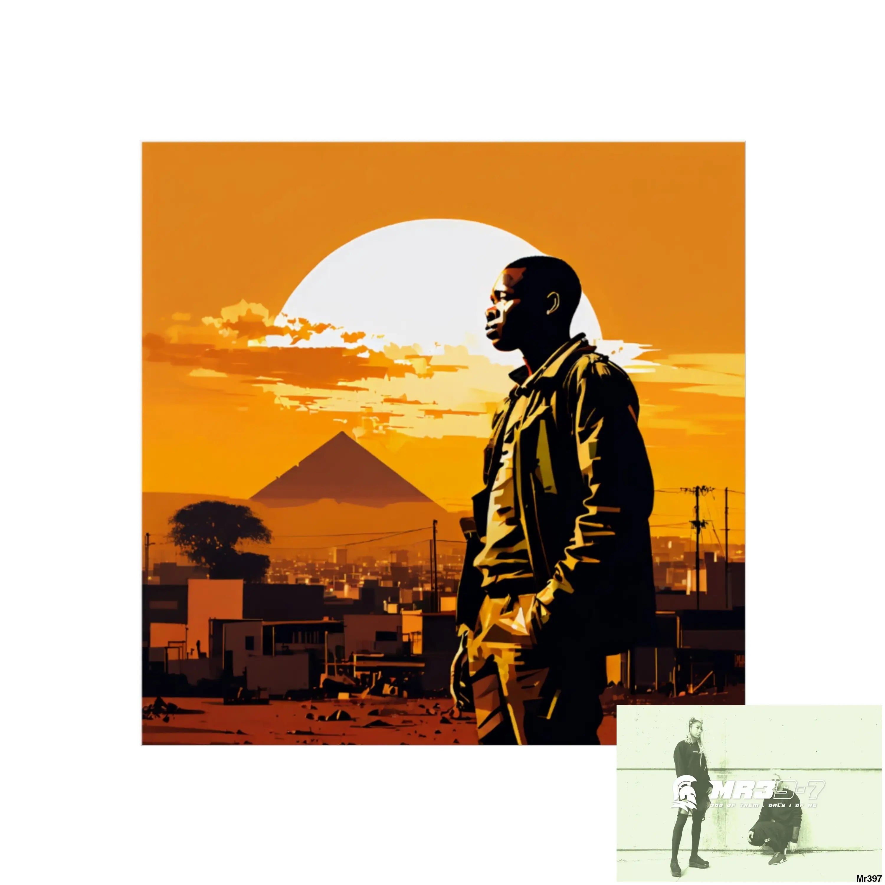 Kenya 2015 no 18 Banksy inspired Fine Art Posters 16″ x 16″ / Matte Poster