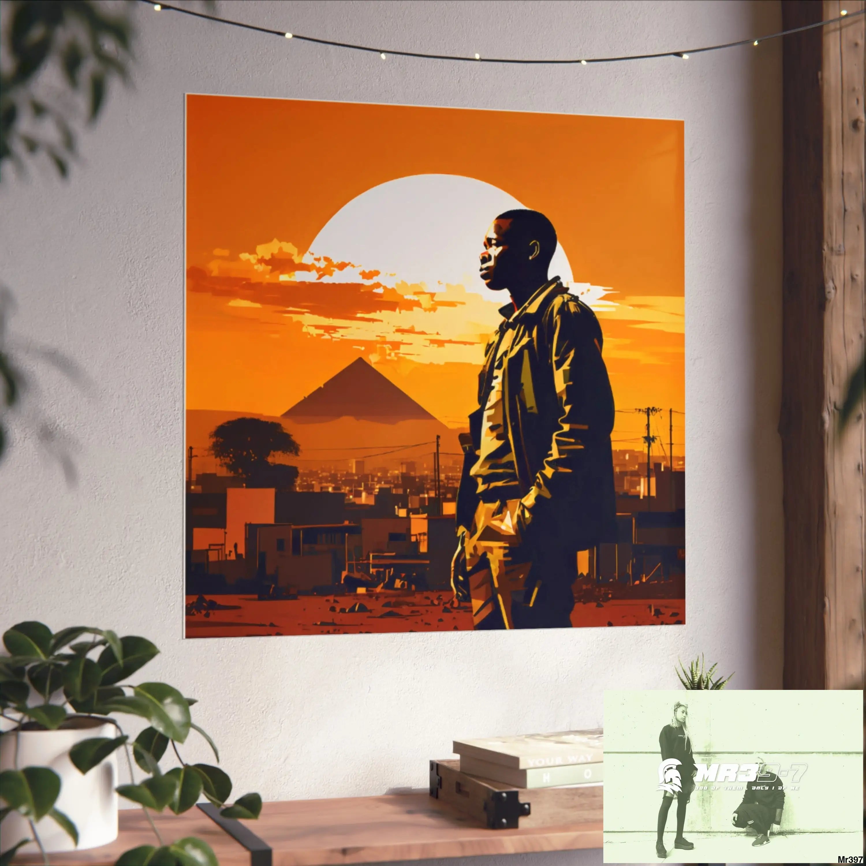 Kenya 2015 no 18 Banksy inspired Fine Art Posters Poster