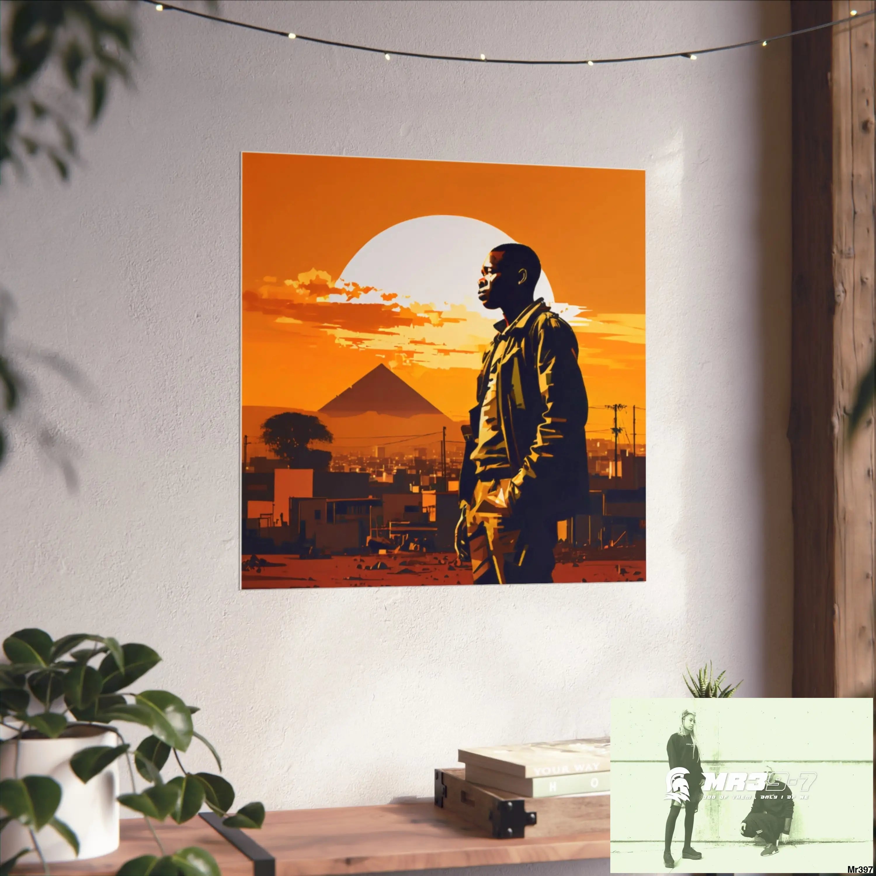 Kenya 2015 no 18 Banksy inspired Fine Art Posters Poster