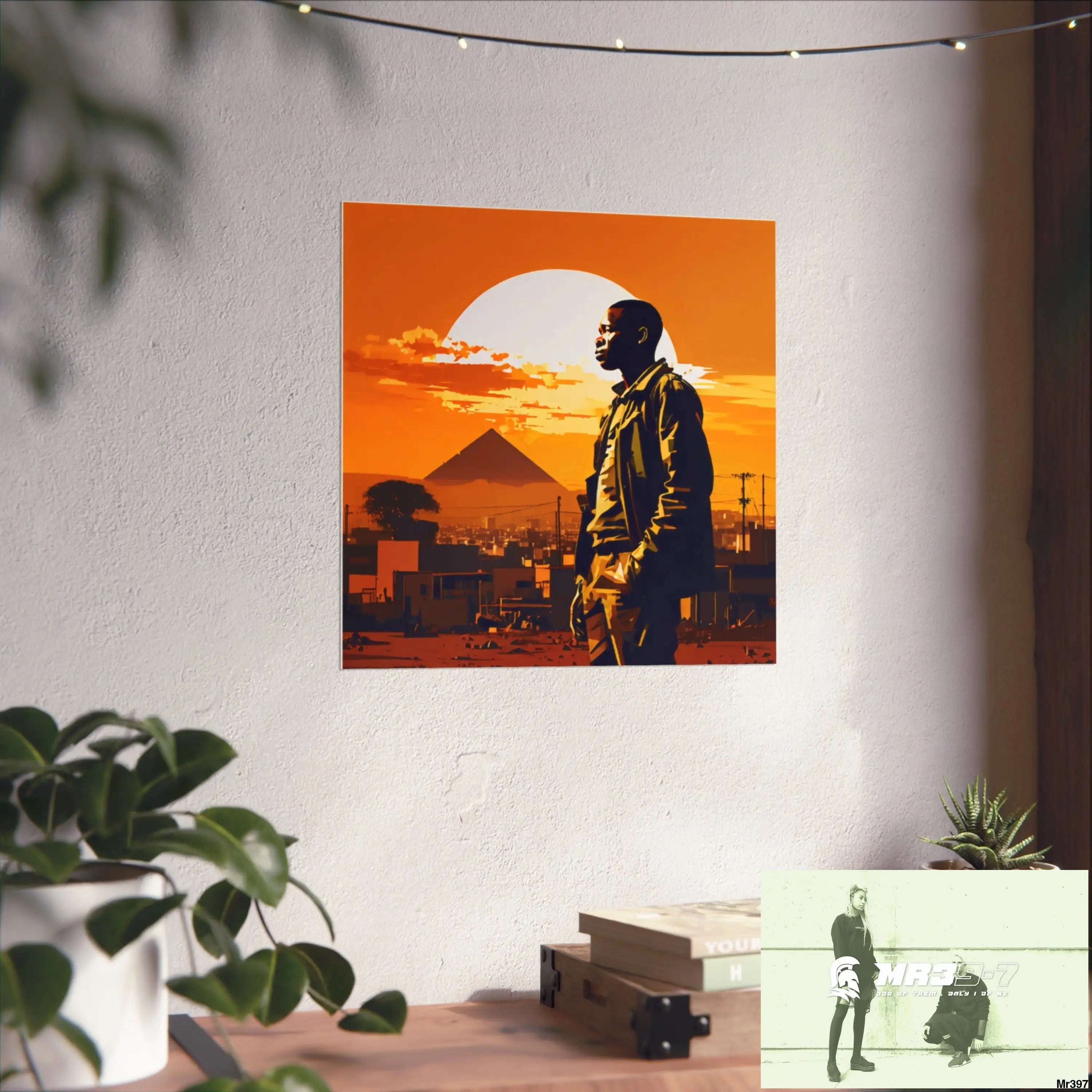 Kenya 2015 no 18 Banksy inspired Fine Art Posters Poster