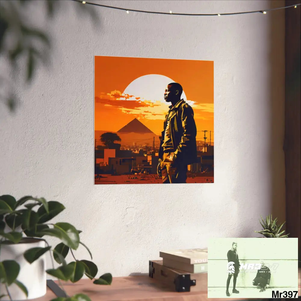 Kenya 2015 no 18 Banksy inspired Fine Art Posters Poster