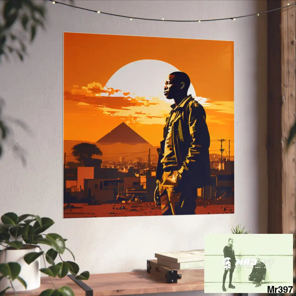 Kenya 2015 no 18 Banksy inspired Fine Art Posters Poster