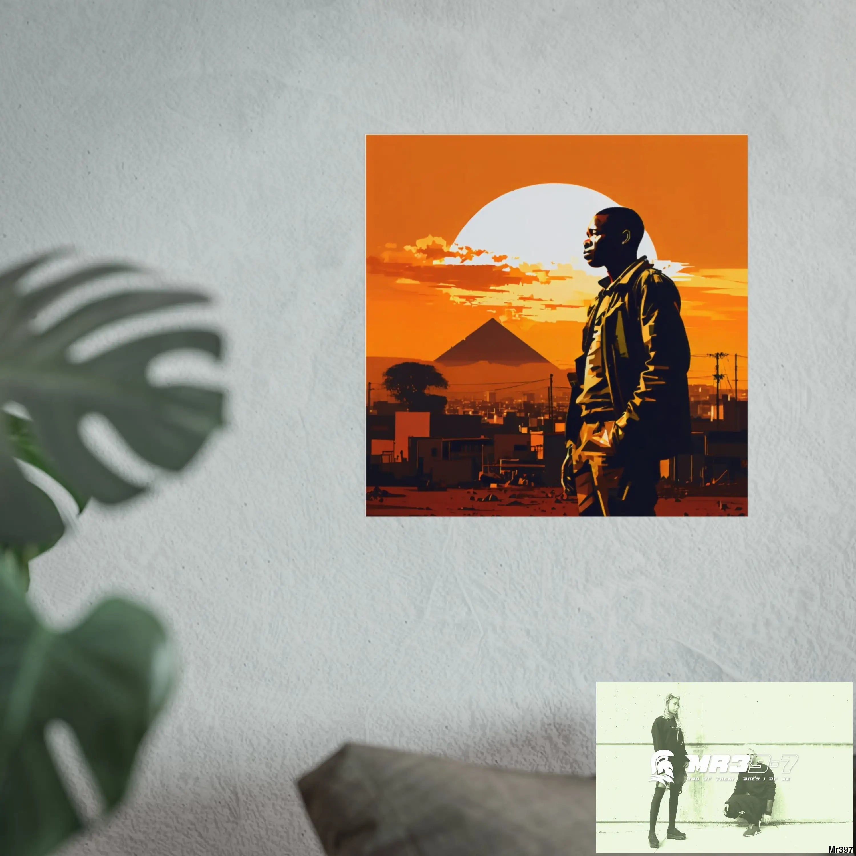 Kenya 2015 no 18 Banksy inspired Fine Art Posters Poster