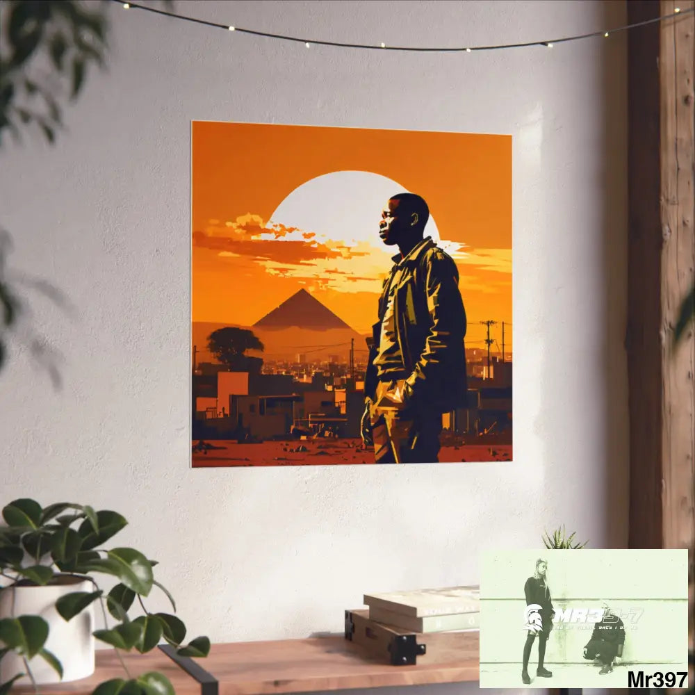 Kenya 2015 no 18 Banksy inspired Fine Art Posters Poster