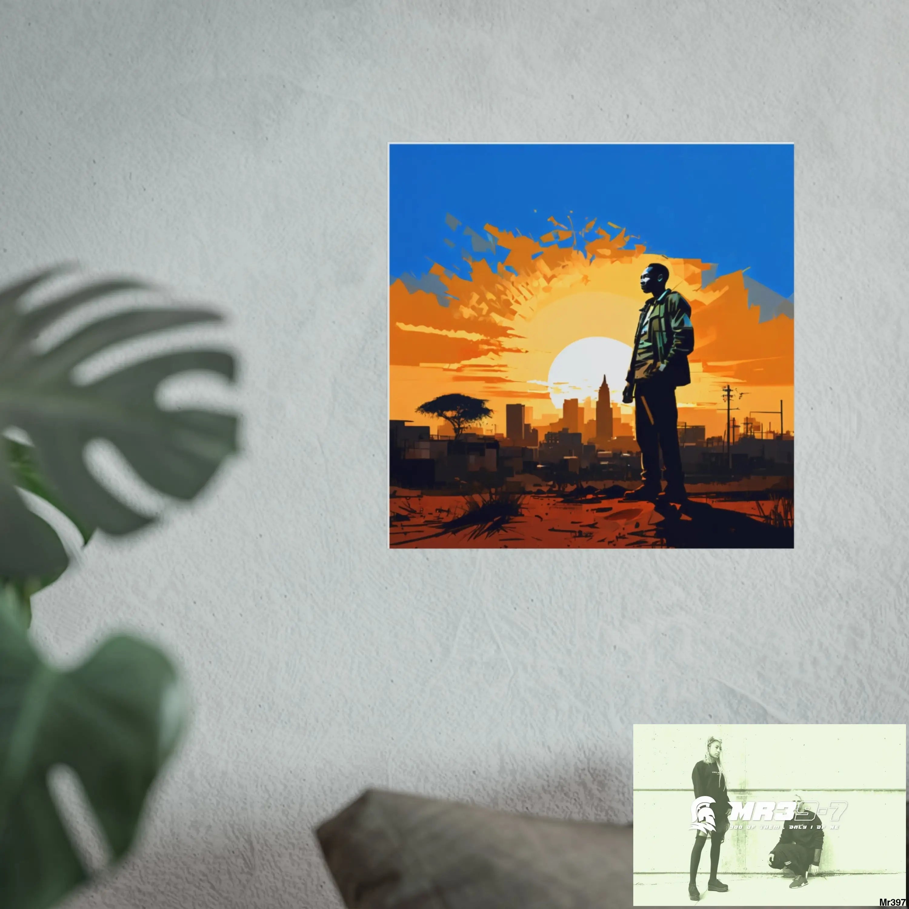 Kenya 2015 no 19 Banksy inspired Fine Art Posters Poster