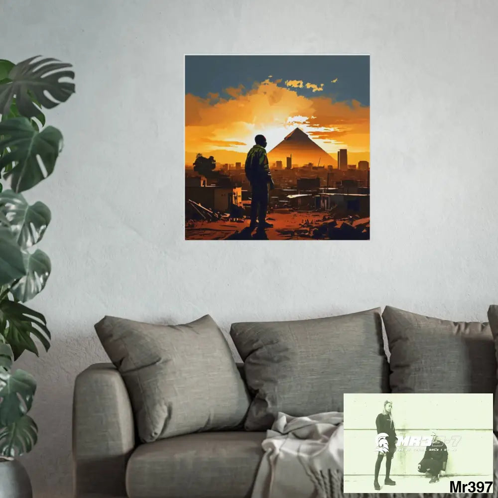 Kenya 2015 no 20 Banksy inspired Fine Art Posters Poster